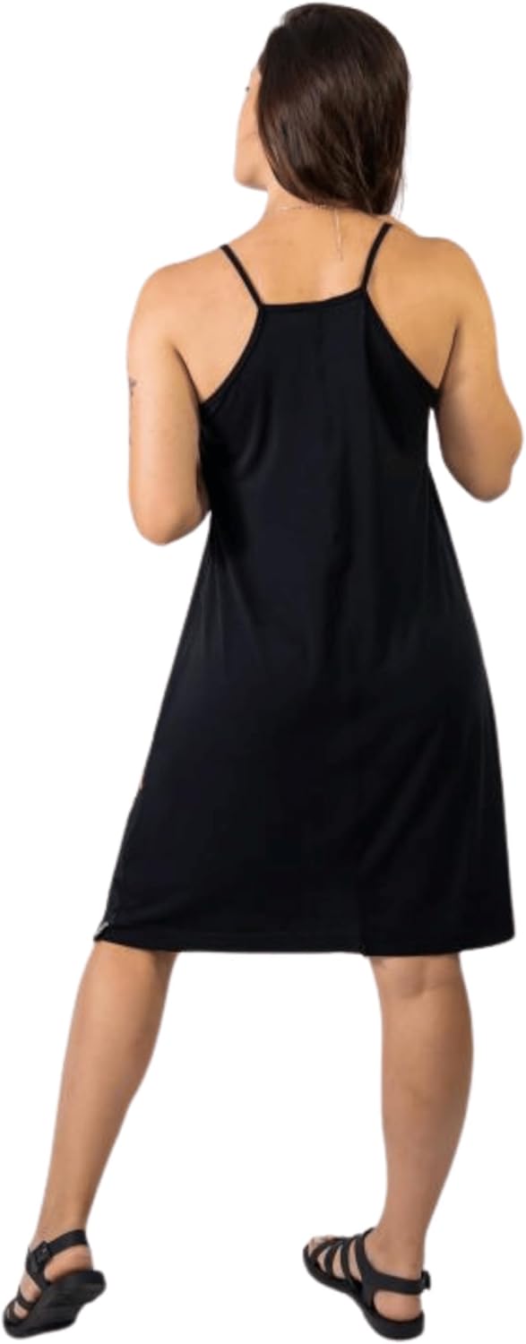 Vestido Feminino Floral Casual Alça Fina Decote